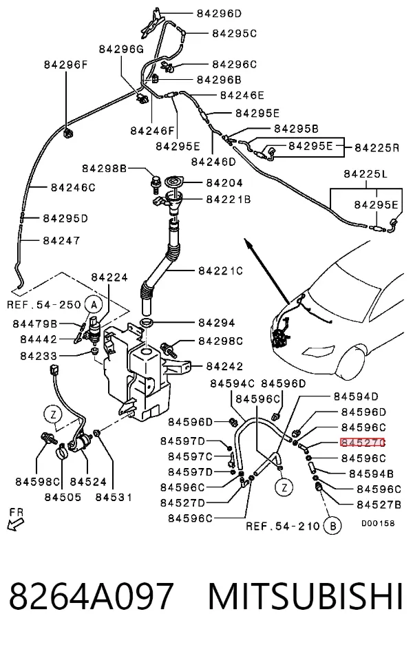  8264A097 Mitsubishi