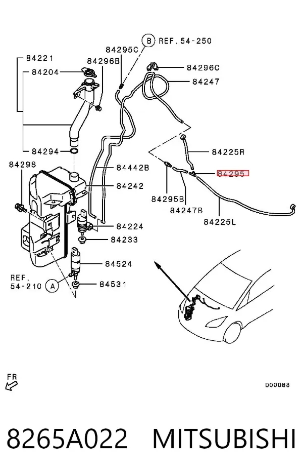  8265A022 Mitsubishi