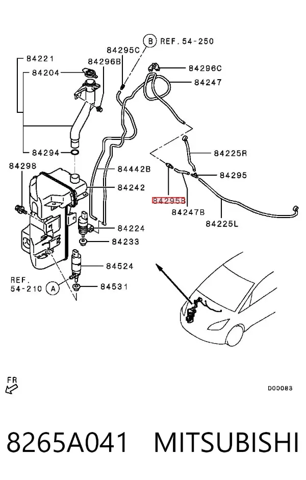  8265A041 Mitsubishi