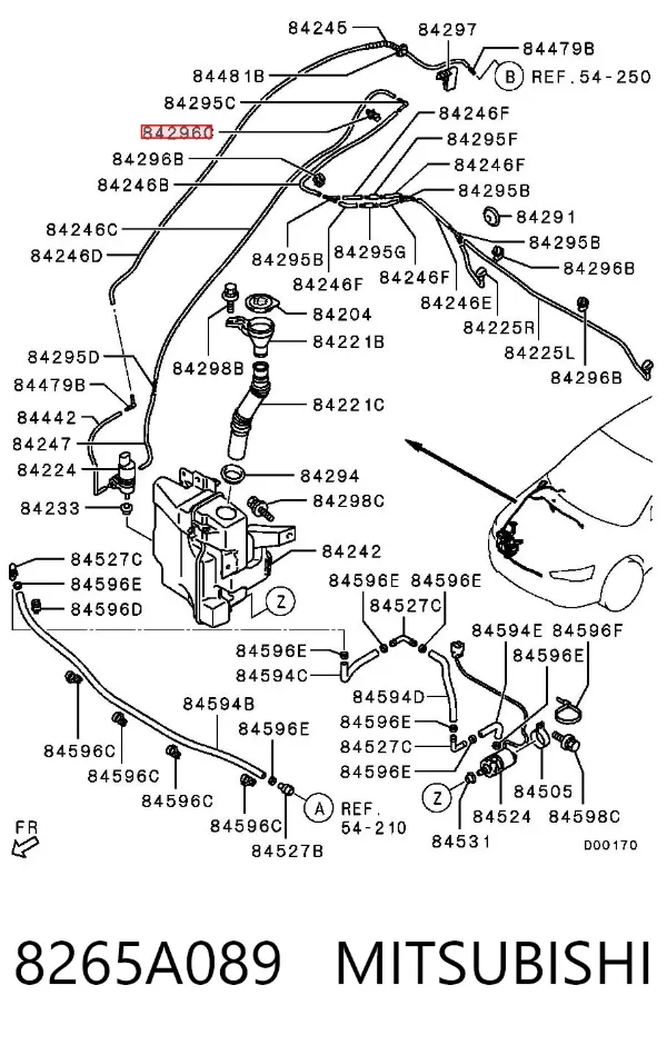 8265A089 Mitsubishi