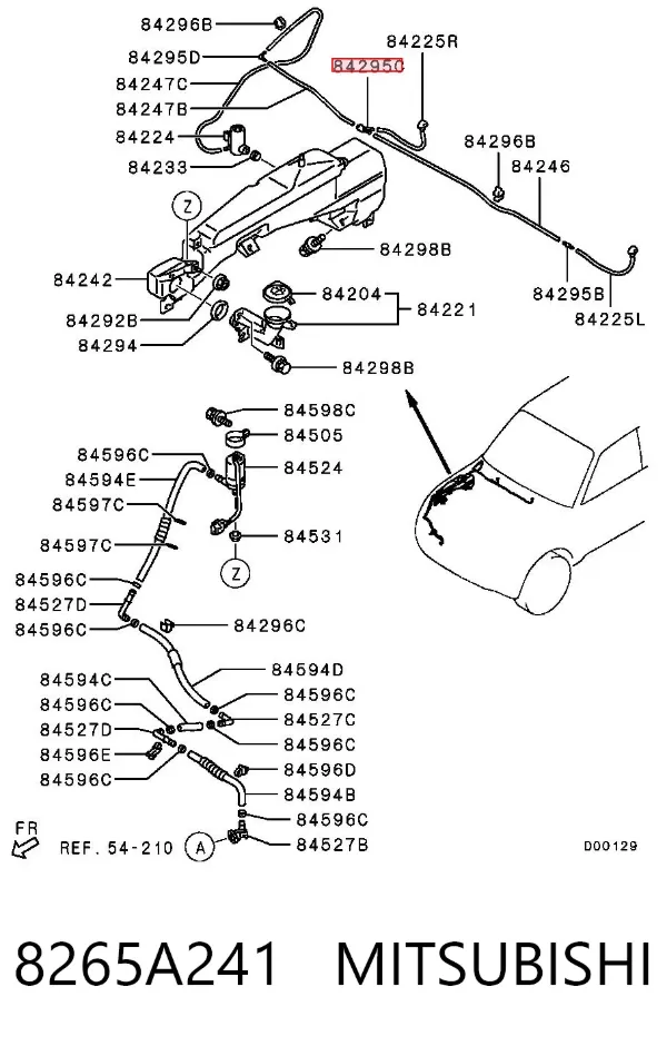  8265A241 Mitsubishi
