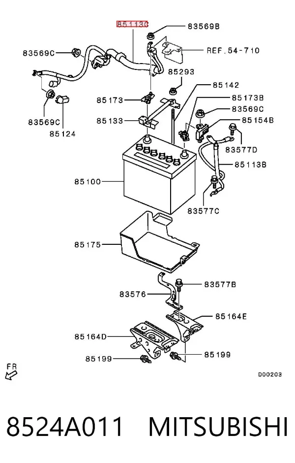  8524A011 Mitsubishi