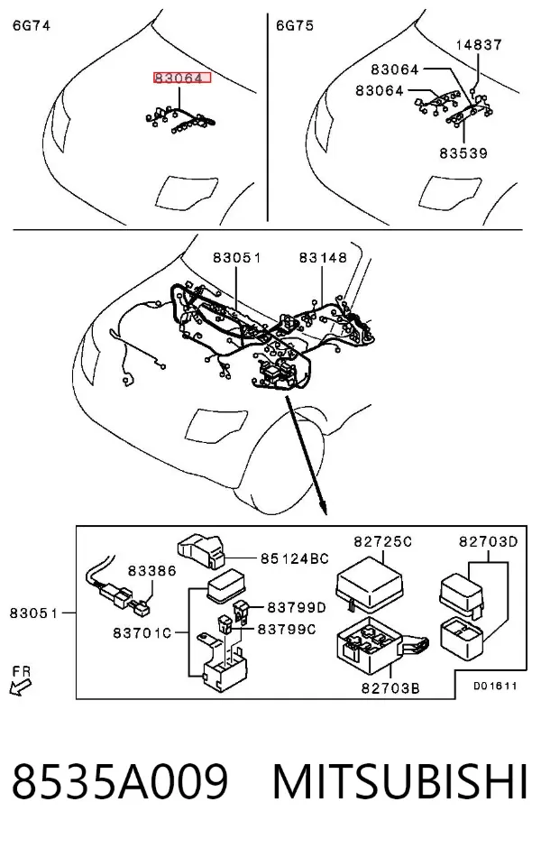  8535A009 Mitsubishi