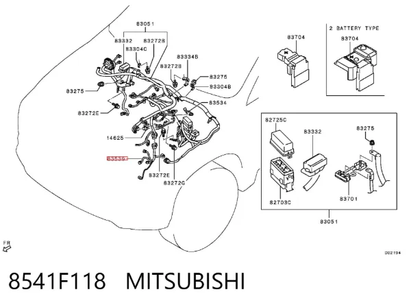  8541F118 Mitsubishi