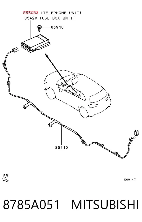  8785A051 Mitsubishi