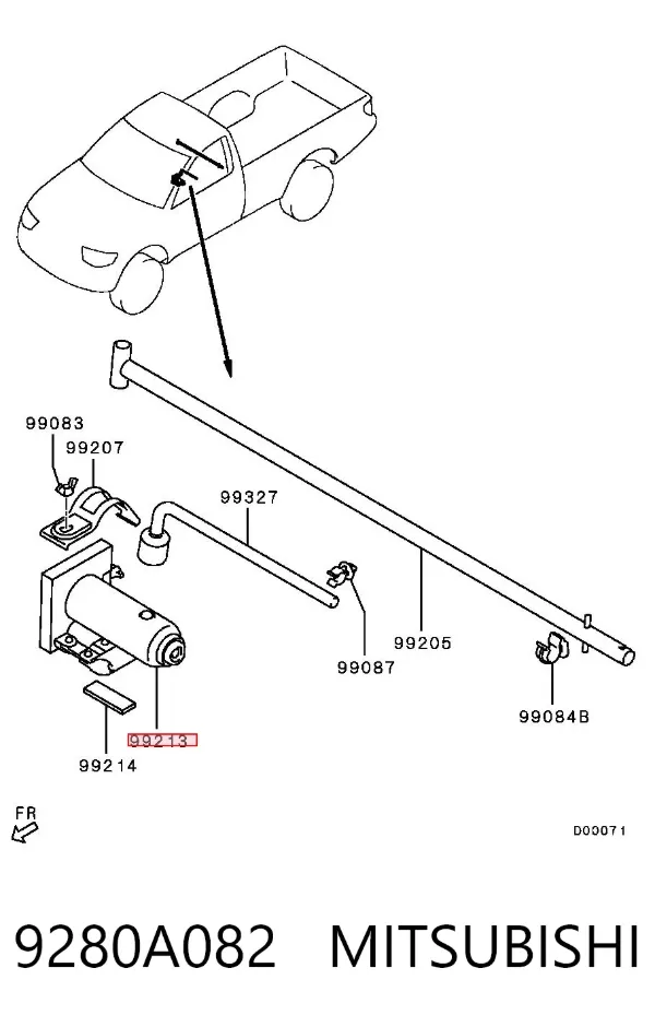  9280A082 Mitsubishi