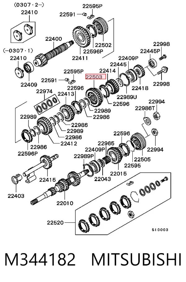  M344182 Mitsubishi