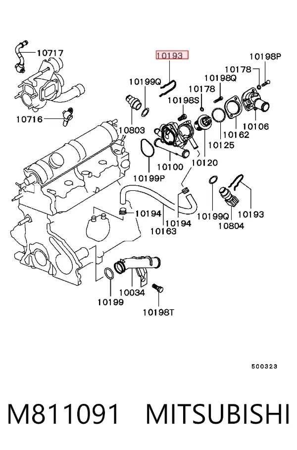  M811091 Mitsubishi