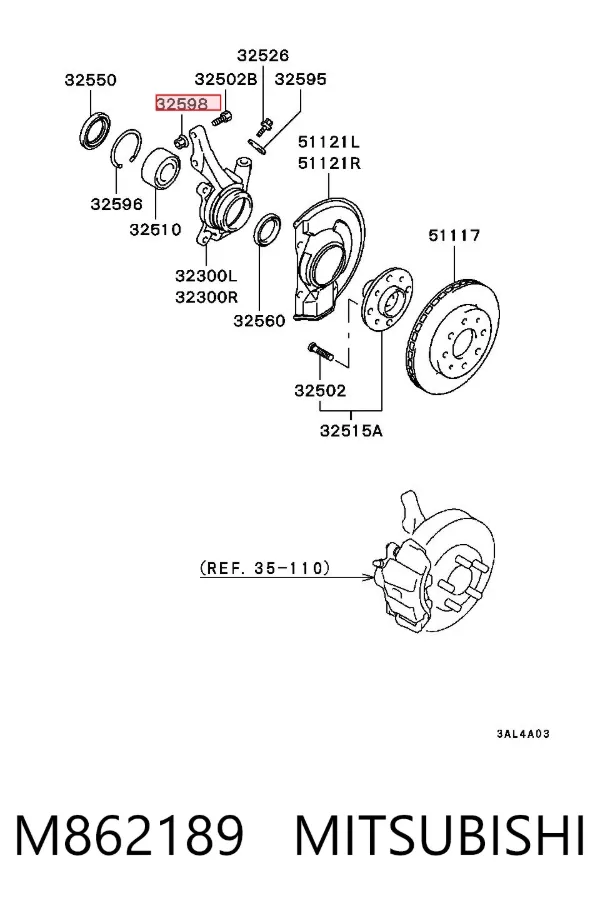  M862189 Mitsubishi