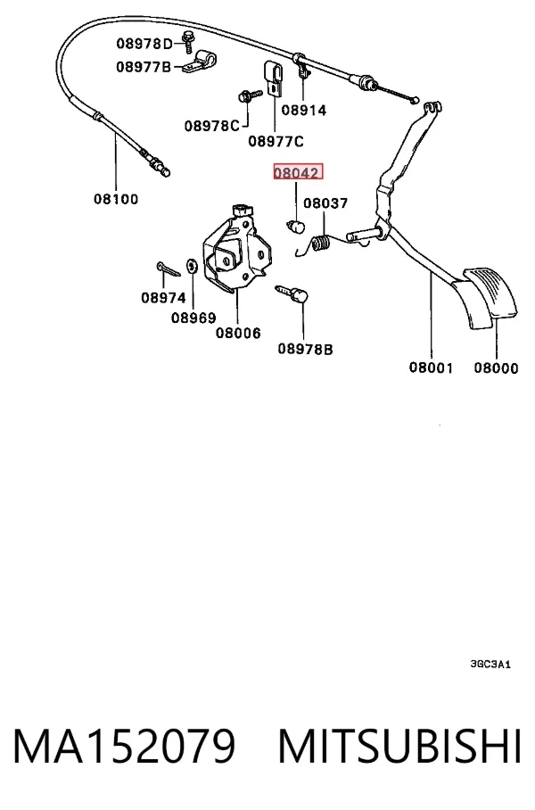  MA152079 Mitsubishi