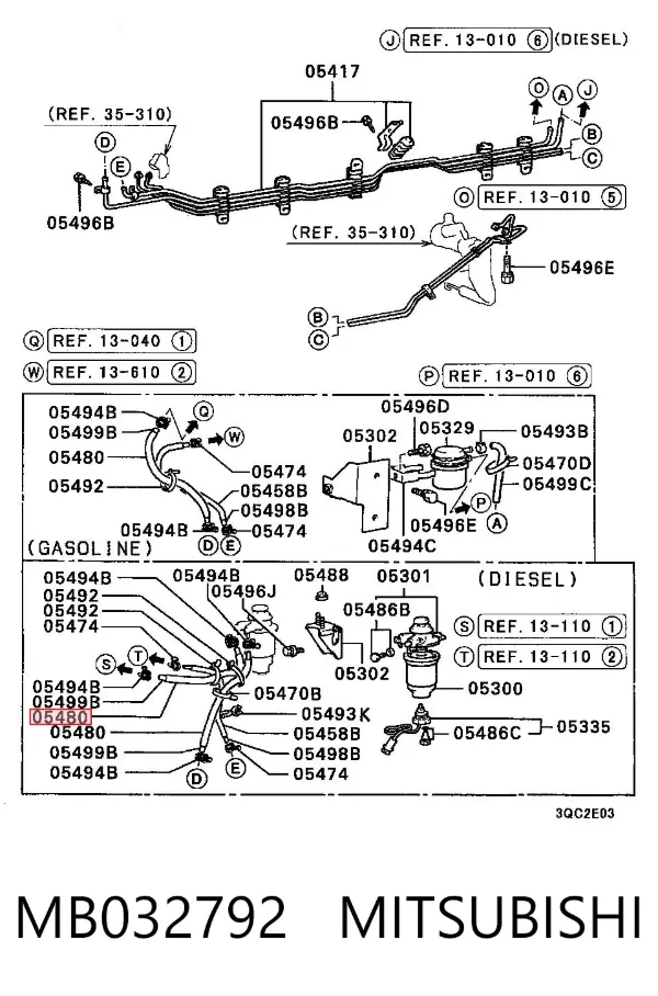  MB032792 Mitsubishi