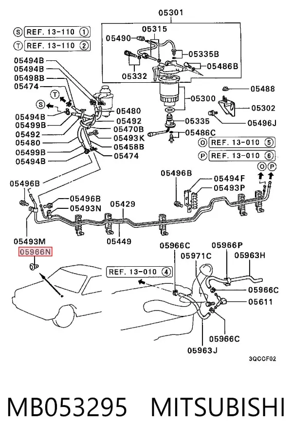  MB053295 Mitsubishi