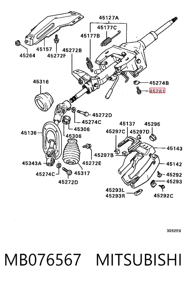  MB076567 Mitsubishi
