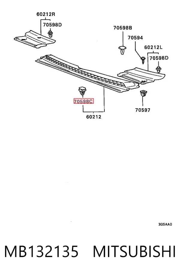  MB132135 Mitsubishi
