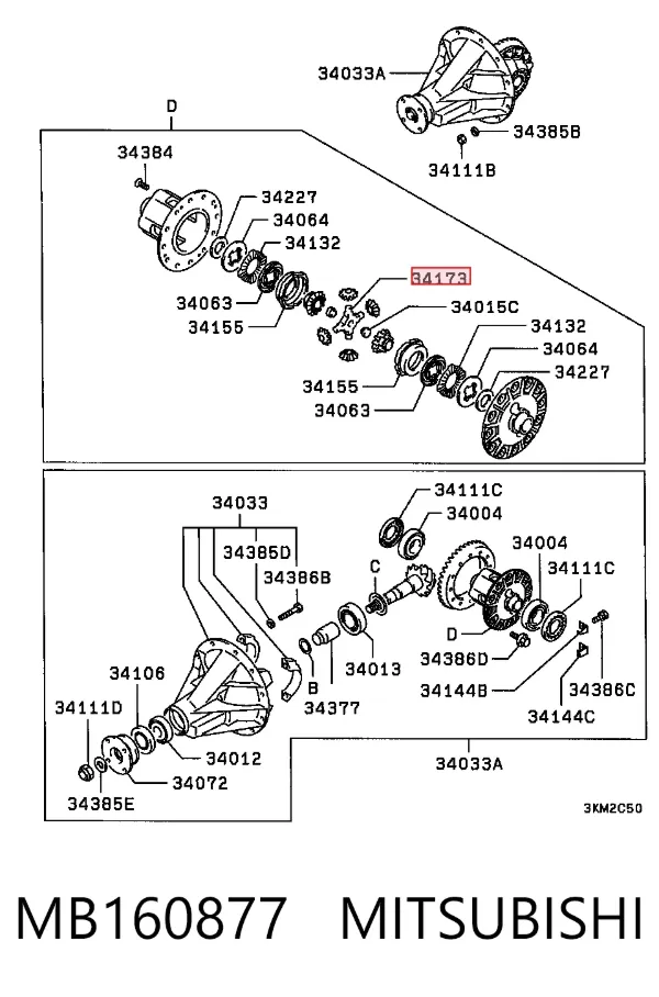  MB160877 Mitsubishi