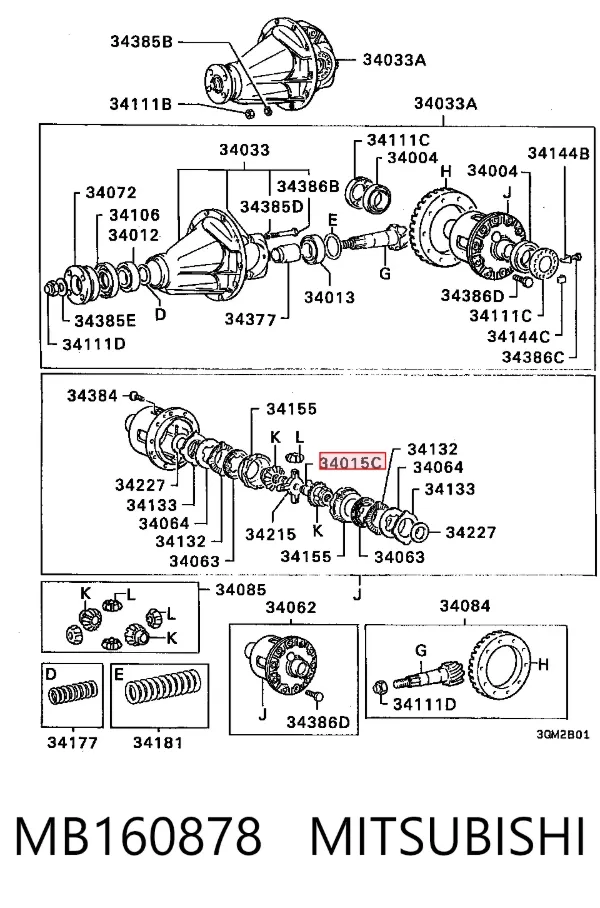  MB160878 Mitsubishi