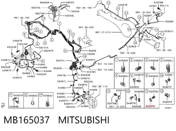  MB165037 Mitsubishi