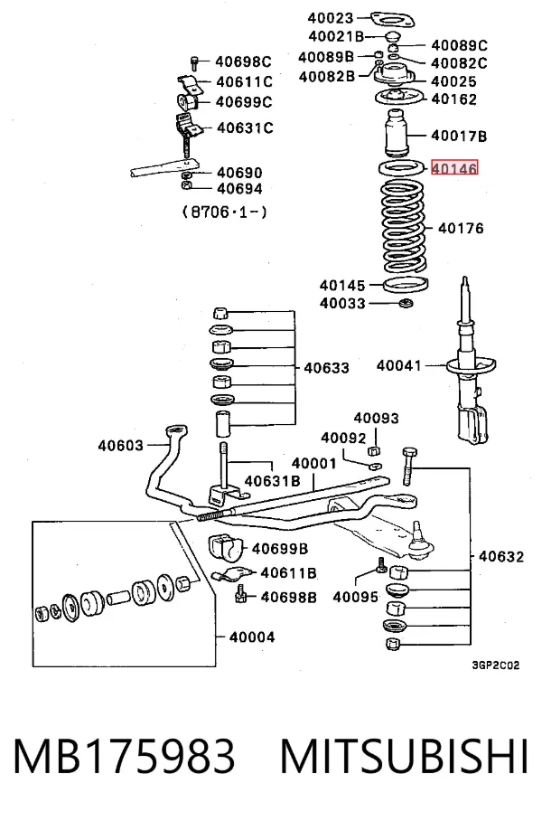  MB175983 Mitsubishi