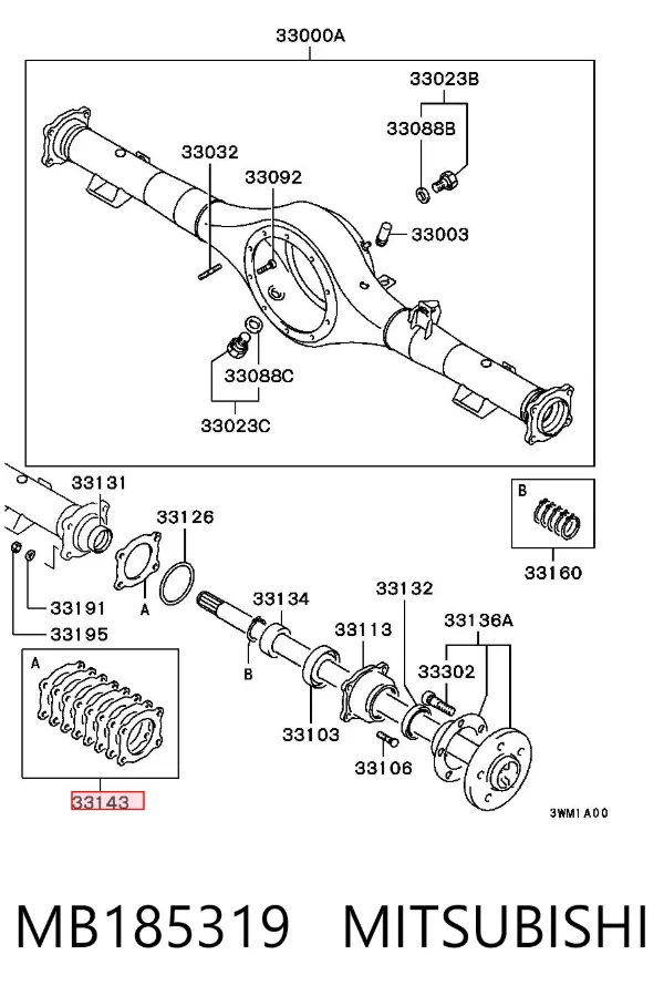  MB185319 Mitsubishi