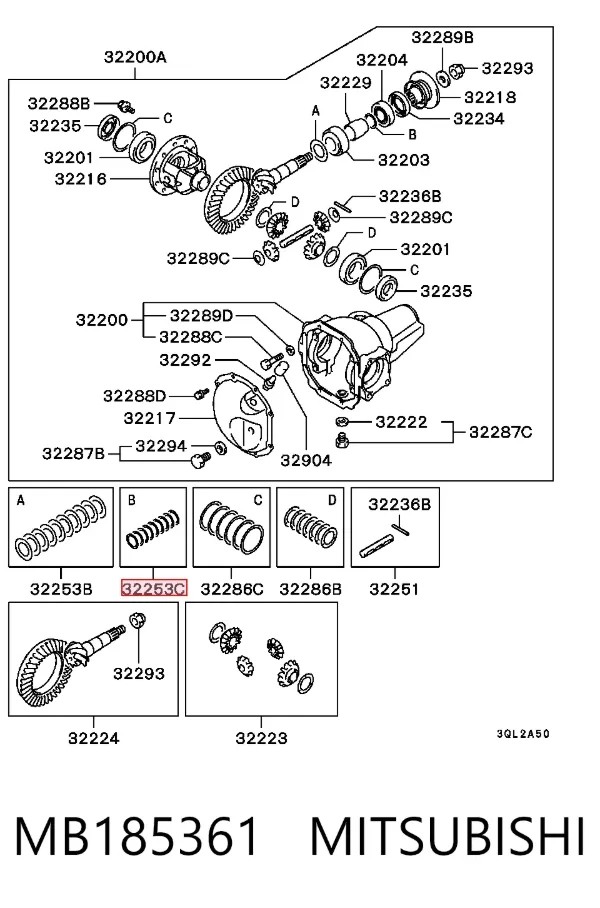  MB185361 Mitsubishi