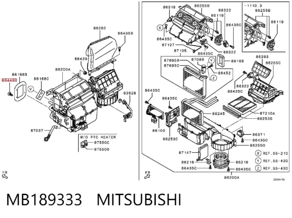  MB189333 Mitsubishi