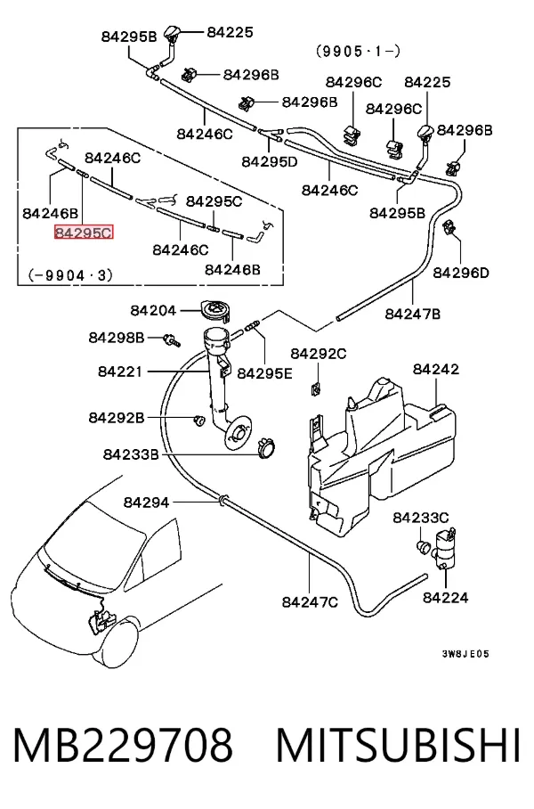  MB229708 Mitsubishi