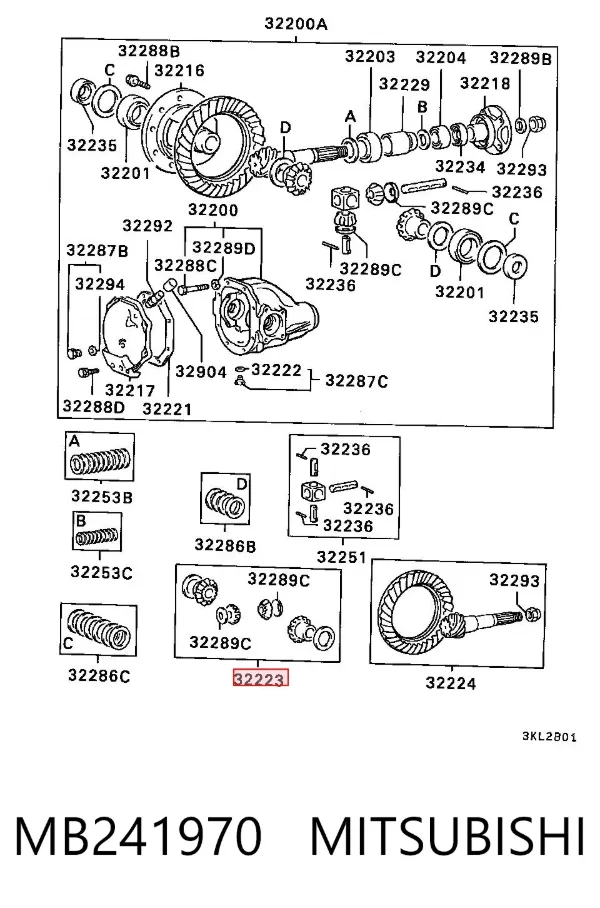  MB241970 Mitsubishi