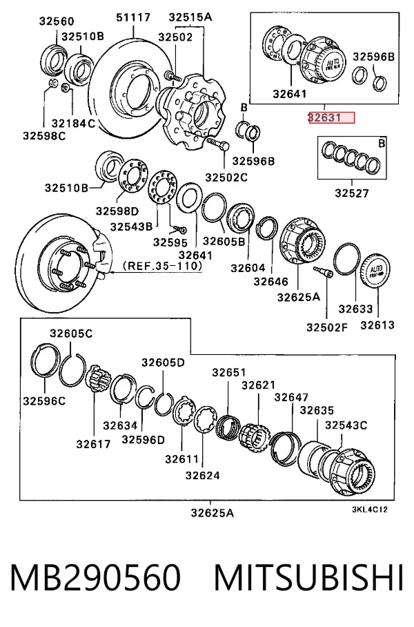  MB290560 Mitsubishi