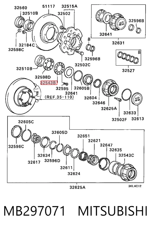  MB297071 Mitsubishi