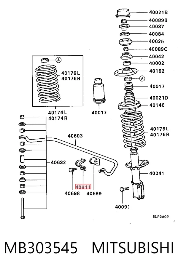  MB303545 Mitsubishi