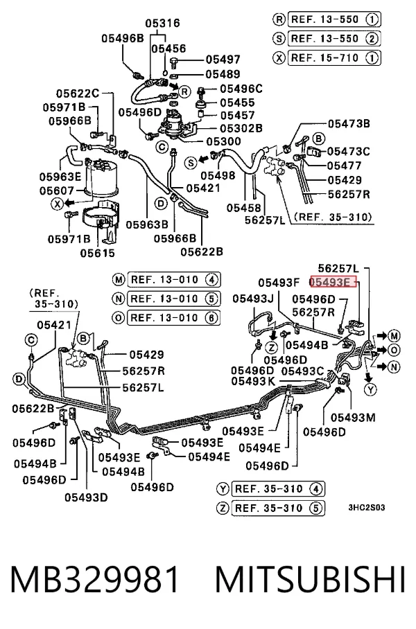  MB329981 Mitsubishi