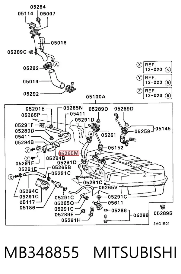  MB348855 Mitsubishi