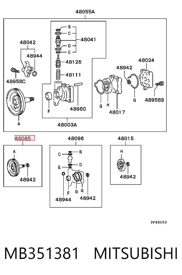  MB351381 Mitsubishi