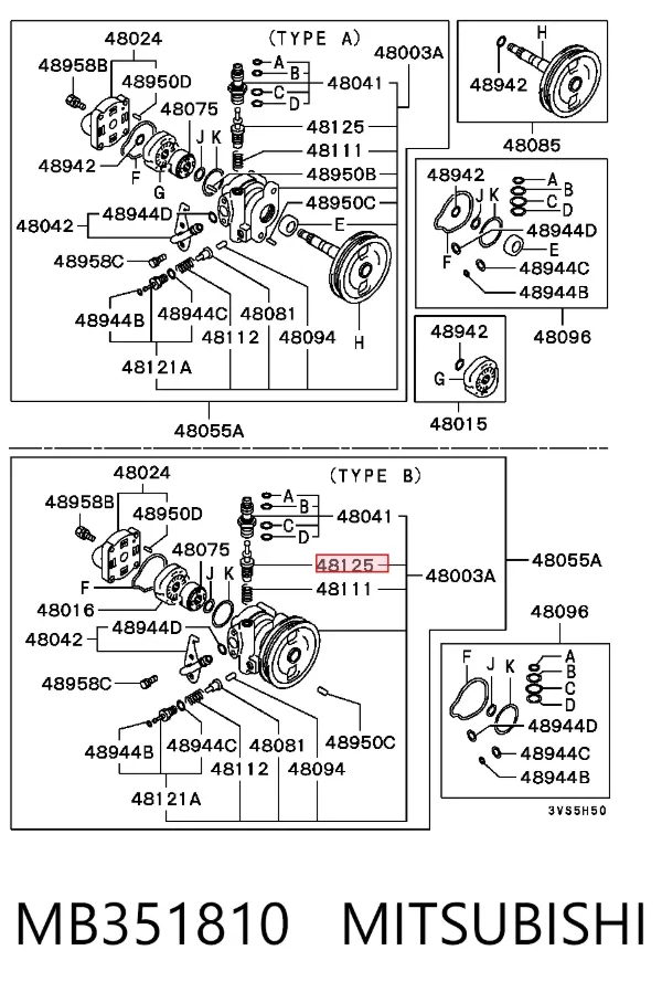  MB351810 Mitsubishi