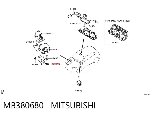  MB380680 Mitsubishi