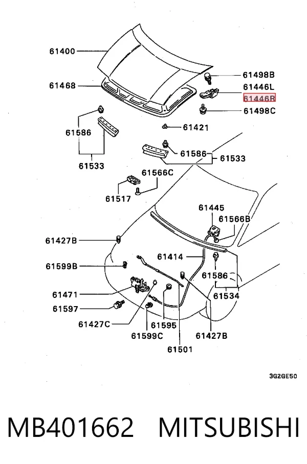  MB401662 Mitsubishi