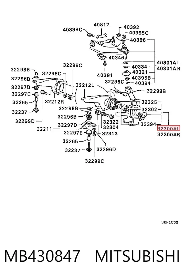  MB430847 Mitsubishi