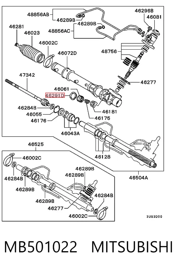  MB501022 Mitsubishi