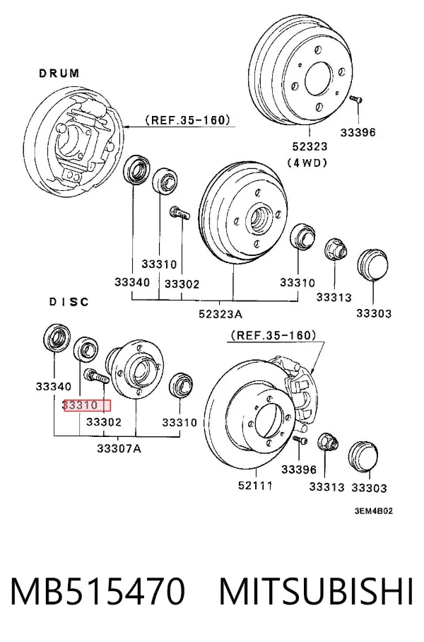Подшипник задней ступицы TA1962BK Safety
