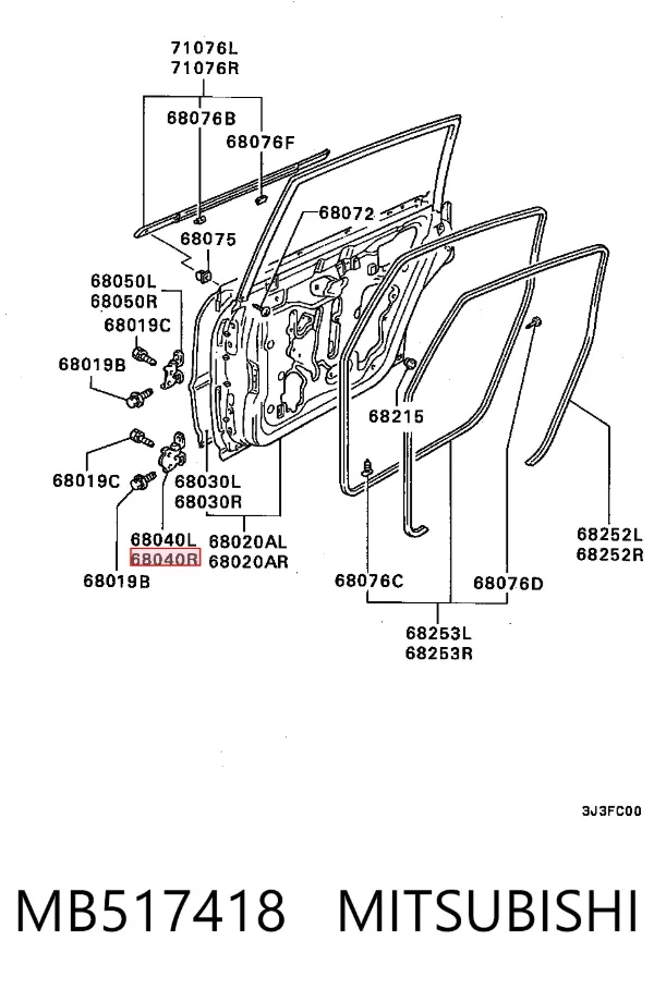  MB517418 Mitsubishi