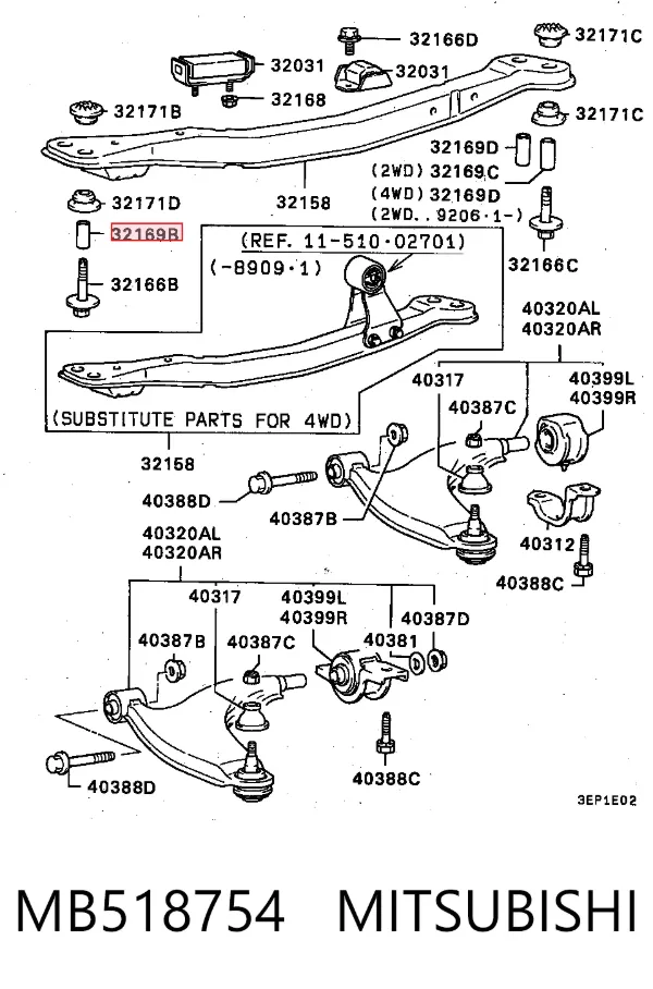  MB518754 Mitsubishi