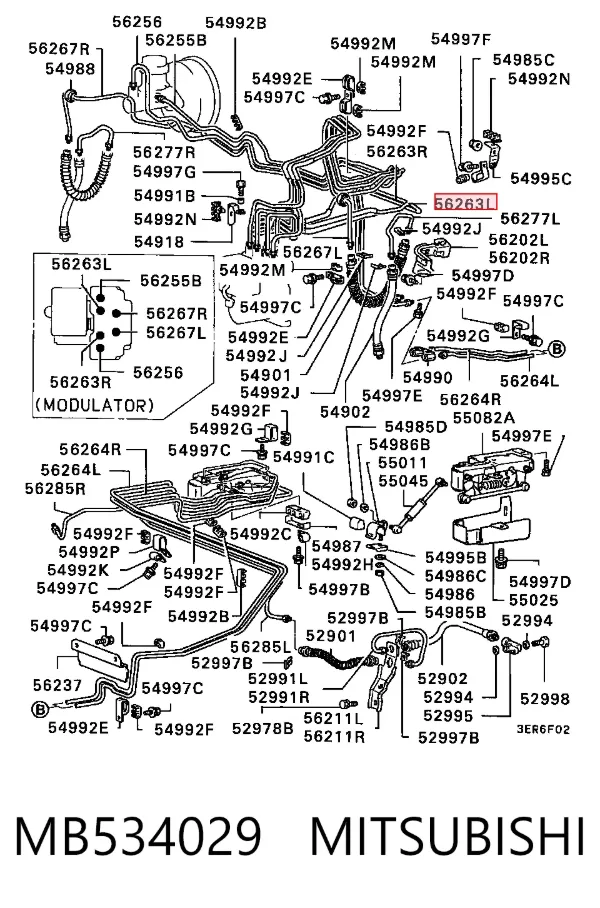  MB534029 Mitsubishi