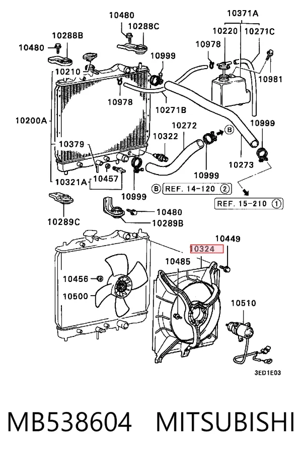  MB538604 Mitsubishi