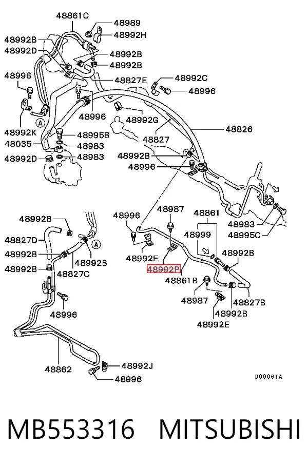  MB553316 Mitsubishi