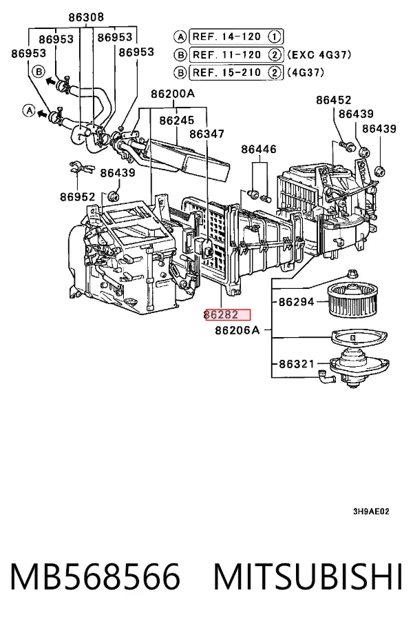  MB568566 Mitsubishi