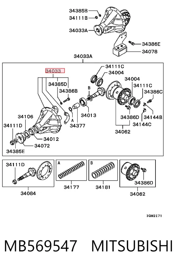  MB569547 Mitsubishi