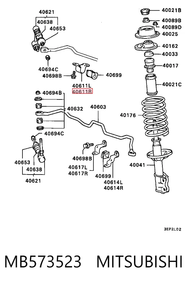  MB573523 Mitsubishi