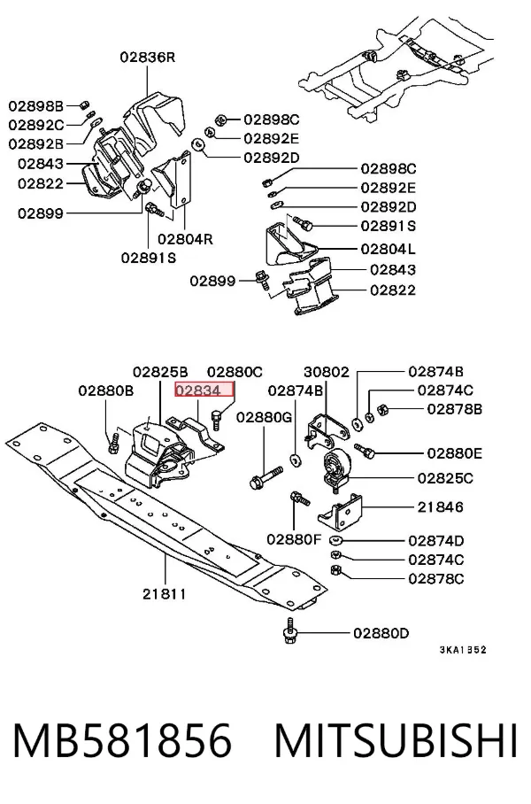  MB581856 Mitsubishi