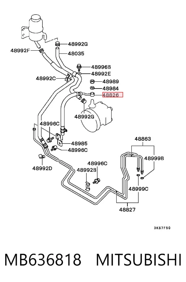  MB636818 Mitsubishi