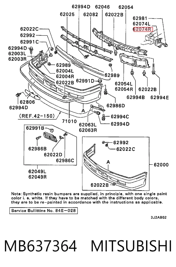  MB637364 Mitsubishi